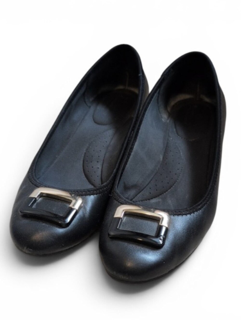 Bandolino Black B-Flexible Wedges Size 8.5